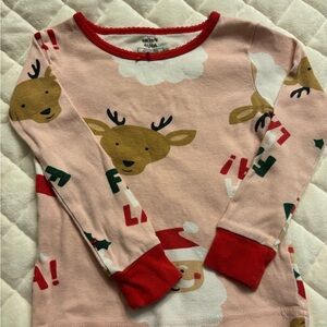 Carter's Pink and Red Pajama Top